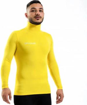 Givova Baselayer Corpus 3 Funktionsshirt mit Kragen gelb