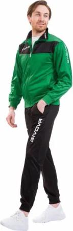 Givova Tuta Visa Trainingsanzug grün/schwarz
