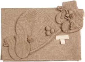 GOBI Cashmere Neugeborenen-Geschenkset Naturfarbe Kaschmir Baby Set