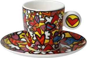 Goebel Tasse Goebel Pop Art Romero Britto 'Espressotasse All we need is Love' 2022