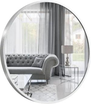 GOLD&CHROME UNIQUE DESIGN Spiegel GOLD&CHROME Wandspiegel, Rund, Badspiegel, 40 - 160cm, Metallrahmen