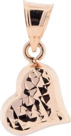 Golders Kettenanhänger Herz aus 585 Rotgold (Set, 1-tlg), Herzanhänger Gold Schmuck für Damen