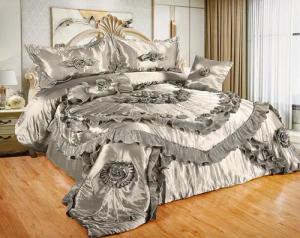 Goldhofer Tagesdecke 5-Teiliges Hochzeits-Set im orientalischen Design, Orientalisches Design