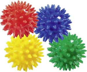 Gollnest & Kiesel Massageball ca ∅:5,5 cm Igelbälle Ball Greifübungen - Stimulierung Reflexzonen, 4-tlg., Ideal als Geschenk / Mitgebsel / Geschenke