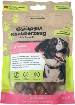 GOOPSI Insekten Hundeleckerli, Hundesnack ab 125g