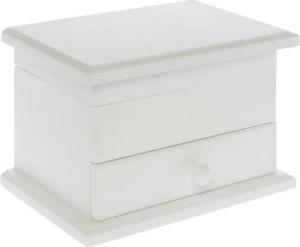 Grafelstein Schmuckkasten Minikommode ISA weiß aus Holz kleine Schmuckkommode Schmuckschatulle K