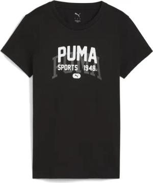 Grafik Varsity T-Shirt Damen PUMA