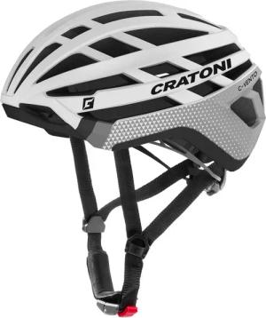Gravel-Helm C-Vento weiß/schwarz matt