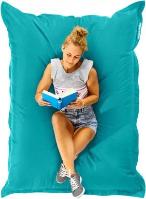 Green Bean Sitzsack XXL Outdoor Sitzsack Square 140x180cm (XXL Riesensitzsack 140x180cm 380 Liter Kinder & Erwachsene Bean Bag EPS Perlen Füllung, Groß Draußen Outdoor Liegekissen), Waschbar Wetterfest Lounge Sitzkissen Bodenkissen