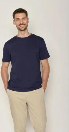 GREENBOMB Basic Fusion - Lässiges T-Shirt aus Bio-Baumwolle / GOTS / Fair & Vegan