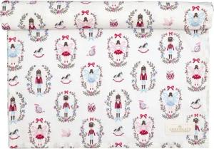 Greengate Tischläufer Cindarella Tischläufer white 140x45cm