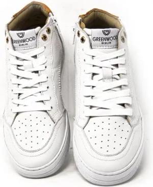 Greenwood Berlin GWB Sneaker Unisex Base high weiß gelb