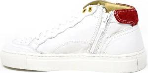 Greenwood Berlin GWB Sneaker Unisex Base high weiß - metallicrot