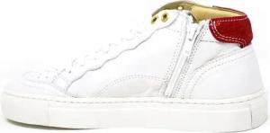 Greenwood Berlin GWB Sneaker Unisex Base high weiß - metallicrot