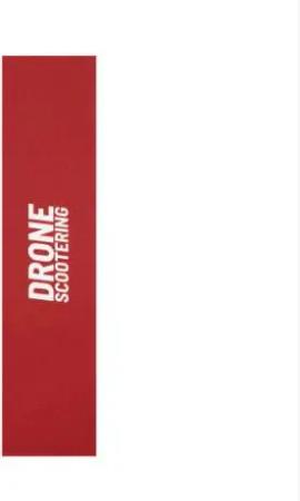 Grip - Sk8 - Scootering Logo - Griptape - Rot - Drone Scooter