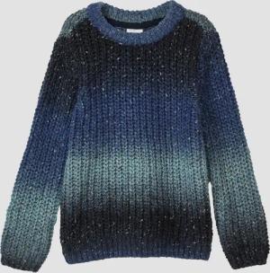 Grobstrick-Pullover mit Farbverlauf