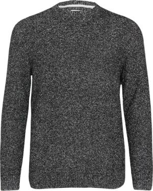 Grobstrickpullover in Melange-Optik