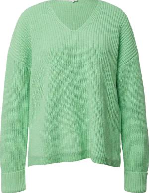 Grobstrickpullover mit V-Ausschnitt im Relaxed Fit