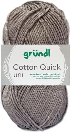 Gründl 50 Gramm Gründl Cotton Quick Uni Farbauswahl Häkelwolle