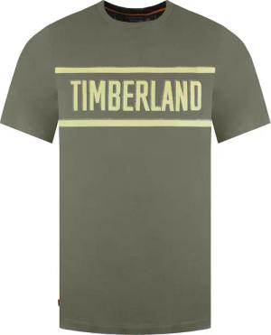 Grünes Herren-T-Shirt der Marke Timberland