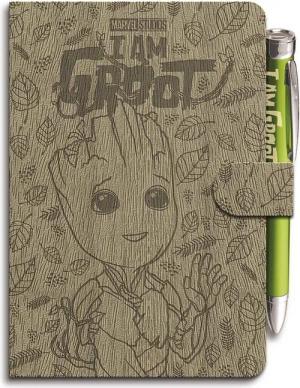 Grupo Erik Schreibgeräteetui Marvel Groot Premium Notizbuch DIN A5 I am Groot
