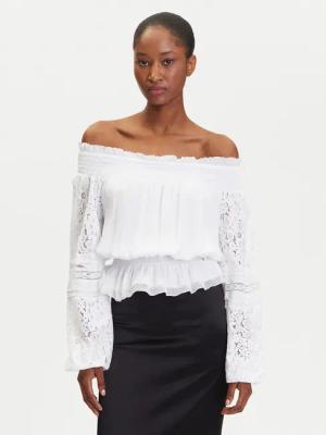 Guess Bluse W5GH0S WE550 Weiß Regular Fit