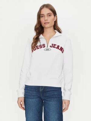 Guess Jeans Sweatshirt W5RQ25 K68I4 Weiß Regular Fit
