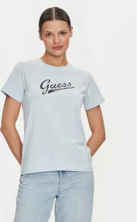Guess Jeans T-Shirt 165657 Blau Classic Fit