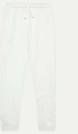 Guess Jogginghose J4YQ16 KA6R3 Weiß Relaxed Fit