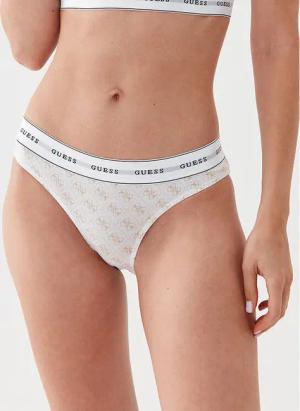 Guess Klassischer Damenslip Carrie O97E02 KBOE1 Weiß