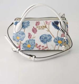 Guess Schuhe - Zaria Small Girlfriend Satchel Synthetik (Weiß)