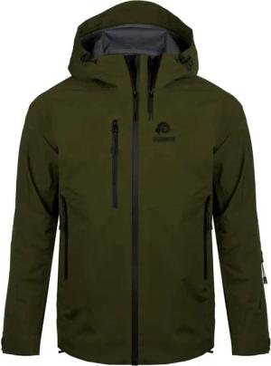GUGGEN Mountain Hardshelljacke Herren Hardshelljacke Ultra Allwetter Regenjacke H07v2 3L Wanderjacke wasserdichte Membran, versiegelte Nähte, 4-Wege-Stretch, Skipasstasche