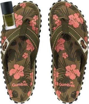 GUMBIES Set - Nachhaltiger Zehentrenner mit veganem Nagellack