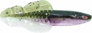 Gummiköder - Gummiköder - Flacid Shad - 7.6cm - 104 Plum