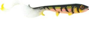 Gummiköder - Hostagevalley Curlytail Purpur Perch 24cm