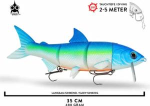 Gummiköder - Renky One 35cm - Funky Blue