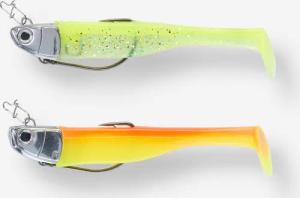 Gummiköder Shad WXM KIT MOGAMI 90 7/10 g neon