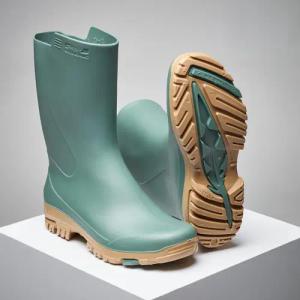 Gummistiefel 100 Damen grün