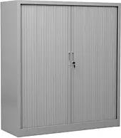 Gürkan Rollladenschrank lichtgrau 2 Fachböden 120,0 x 46,0 x 135,0 cm