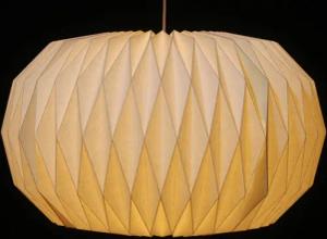 Guru-Shop Lampenschirm Origami Design Papier Lampenschirm - Modell..