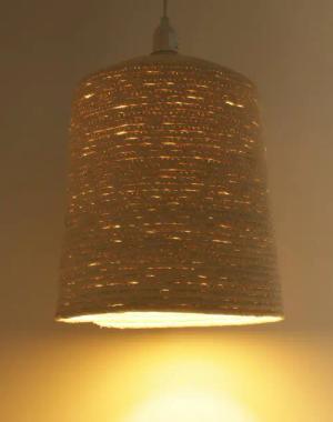 Guru-Shop Lampenschirm Papier Hänge Lampenschirm, Deckenleuchte aus..