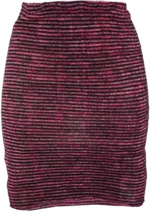Guru-Shop Minirock Minirock, Boho Strickrock, Ethnorock -.. alternative Bekleidung