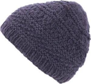 Guru-Shop Strickmütze Einfarbige handgestrickte Wollmütze aus Nepal -..