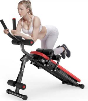 Gywowken Bauchmuskelmaschine Bauchmuskeltrainer Bauchtrainer Faltbar