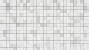 HAC24 Spritzschutz Wandschutz Folie Küche Küchenrückwand, Blau oder Weiss Mosaikmuster 70 x 45 cm Selbstklebend Abwaschbar