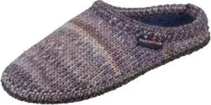 Haflinger  Hausschuhe Walktoffel Tricote 612085-72 jeans Wolle 612085-72