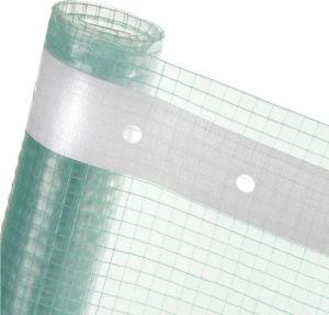 HaGa Gitterfolie in 1,5m Breite (Meterware), Gewächshausfolie, UV-stabilisiert, Sonnenschutzfolie