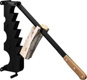 HAGO Holzspalter Spanmesser Holzspalter Brennholzspalter Gusseisen Holzgriff 41cm Kling