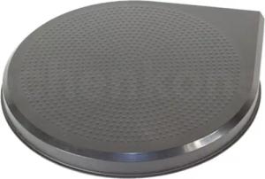 Hailo Einbaumülleimer Hailo Deckel 1076569 schwarz 290 x 290 x 25 mm