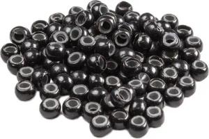 hair2heart Echthaar-Extension Nanorings mit Silikoneinlage #1 Schwarz